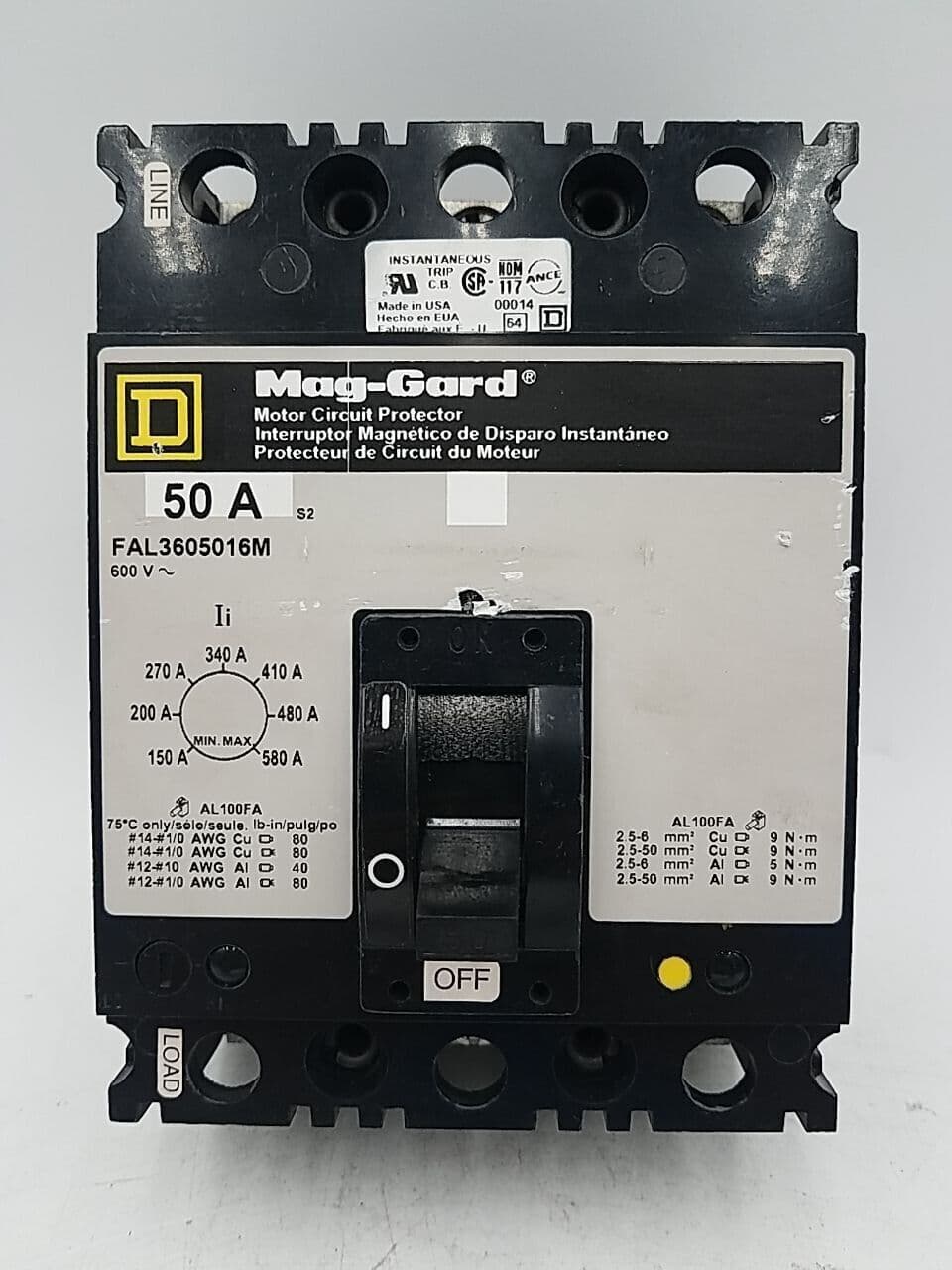 Square D FAL3605016M – image 1