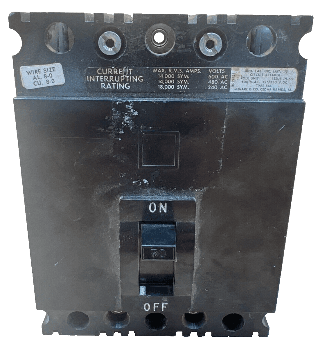 Square D FAP36070 – image 1