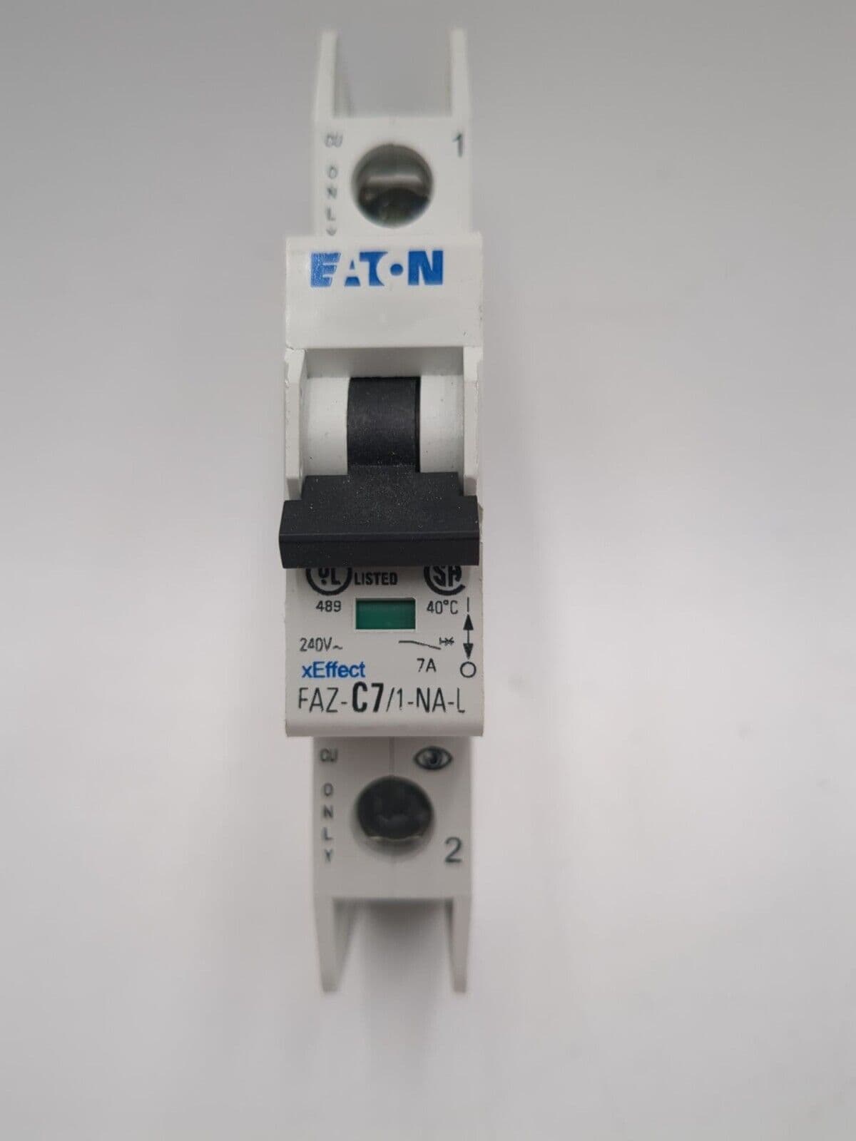 Eaton FAZ-C7/1-NA-L-SP Circuit breaker 7A 1P 240V DIN 7 Amp 1 Pole – image 1