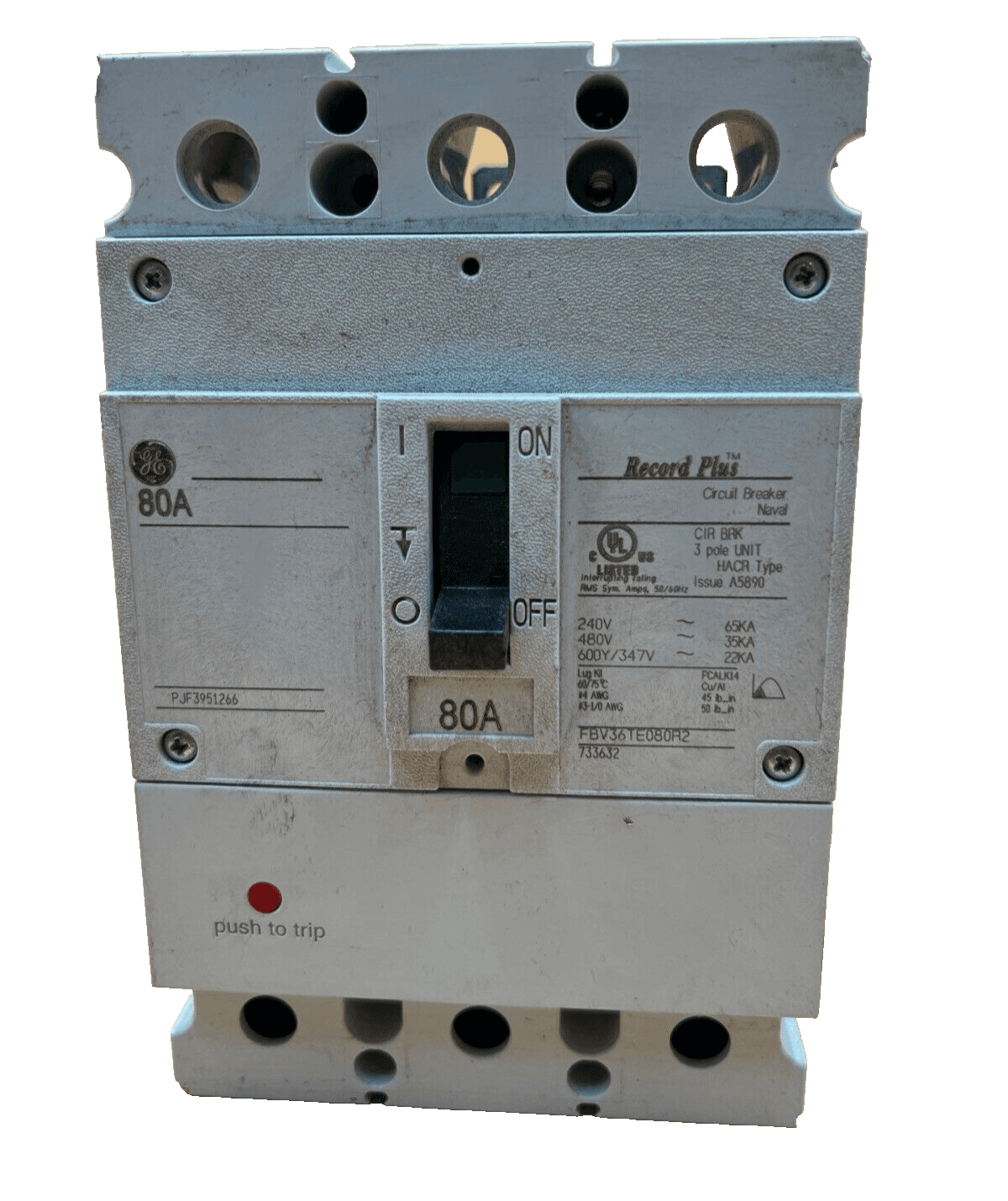 GE FBV36TE080R2 – image 1