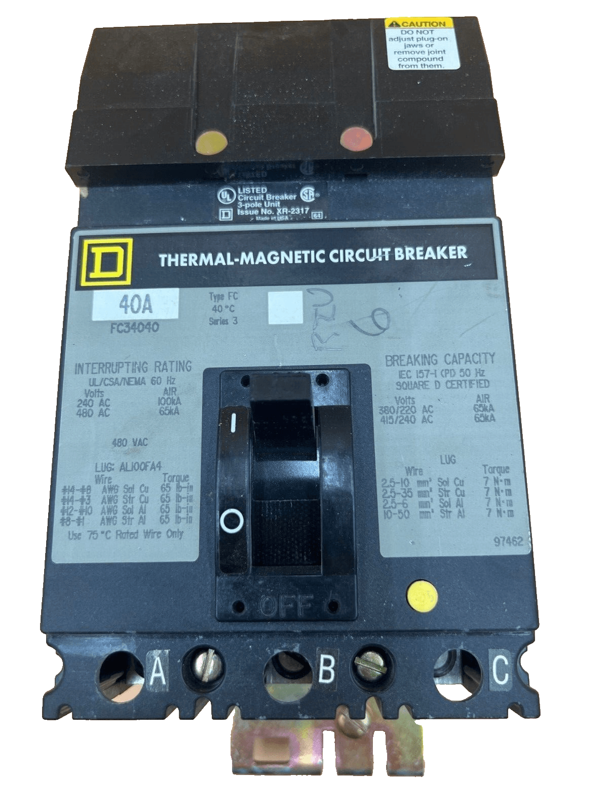 Square D FC34040 – image 1