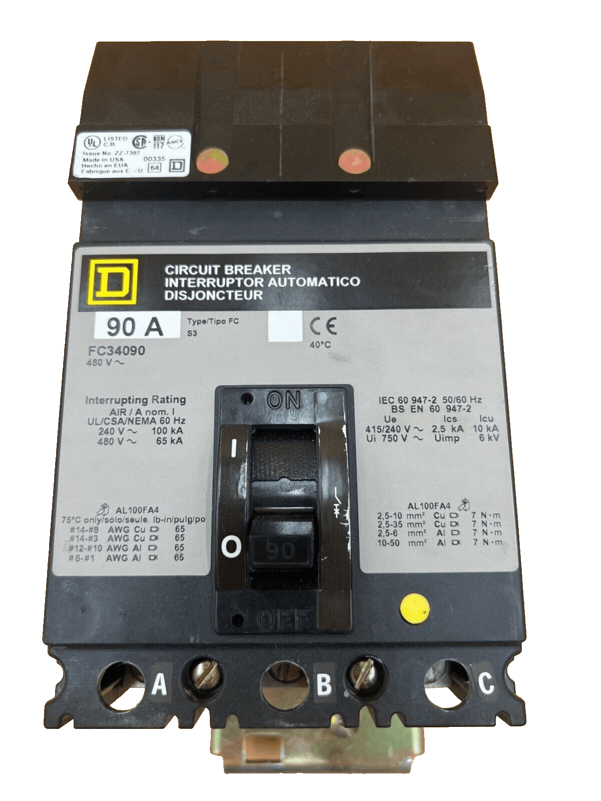 Square D FC34090 – image 1