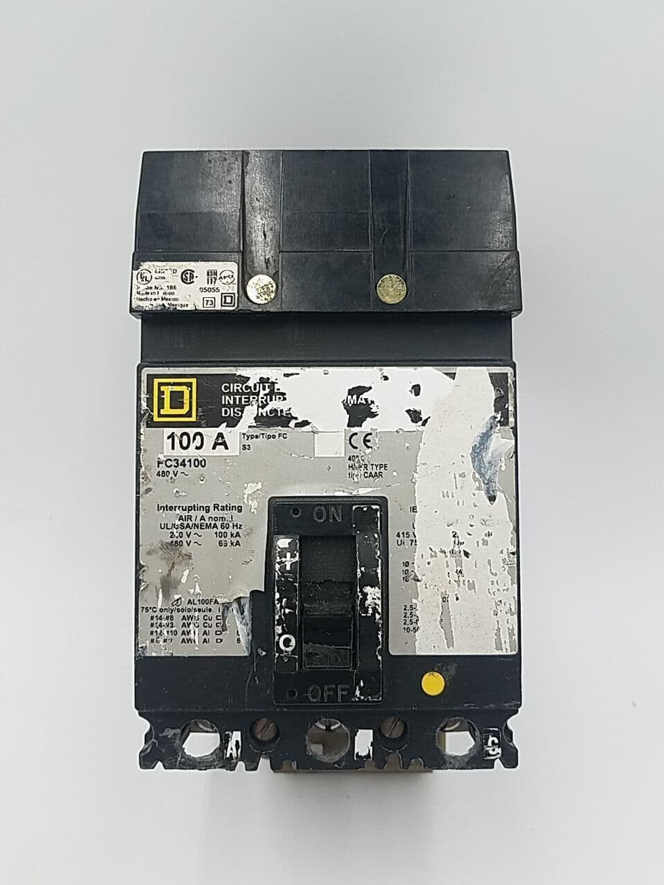 Square D FC34100 – image 1