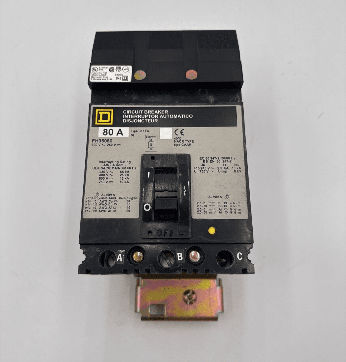 Square D FH36080 – image 1