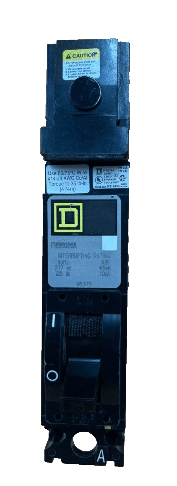 Square D FHB16020A – image 1