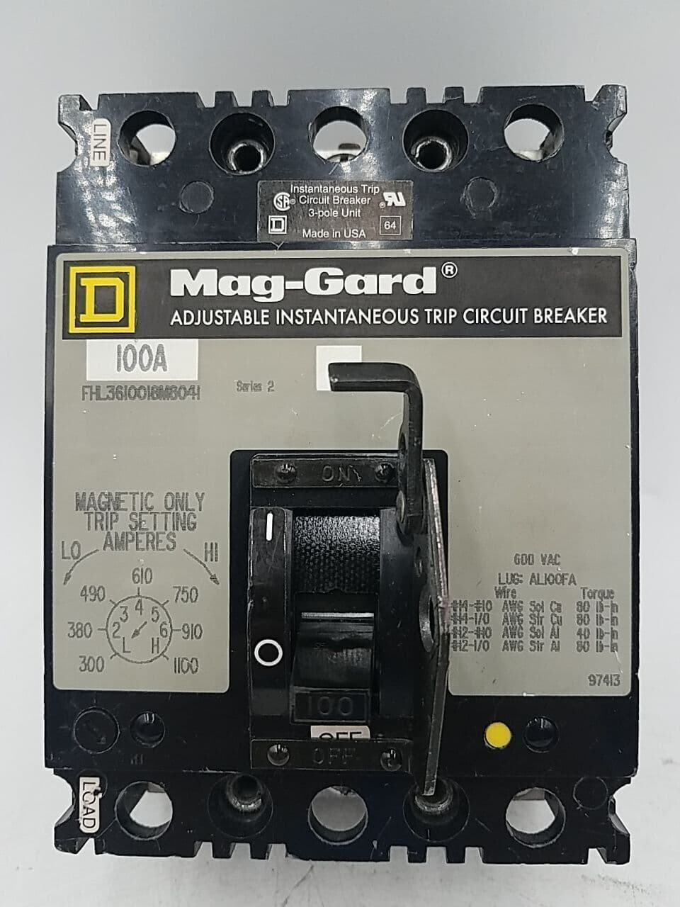 Square D FHL3610016M8041 – image 1