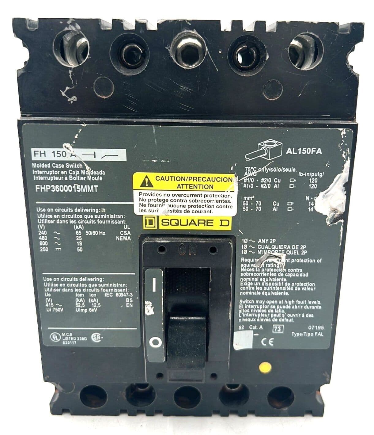 Square D FHP3600015MMT – image 1