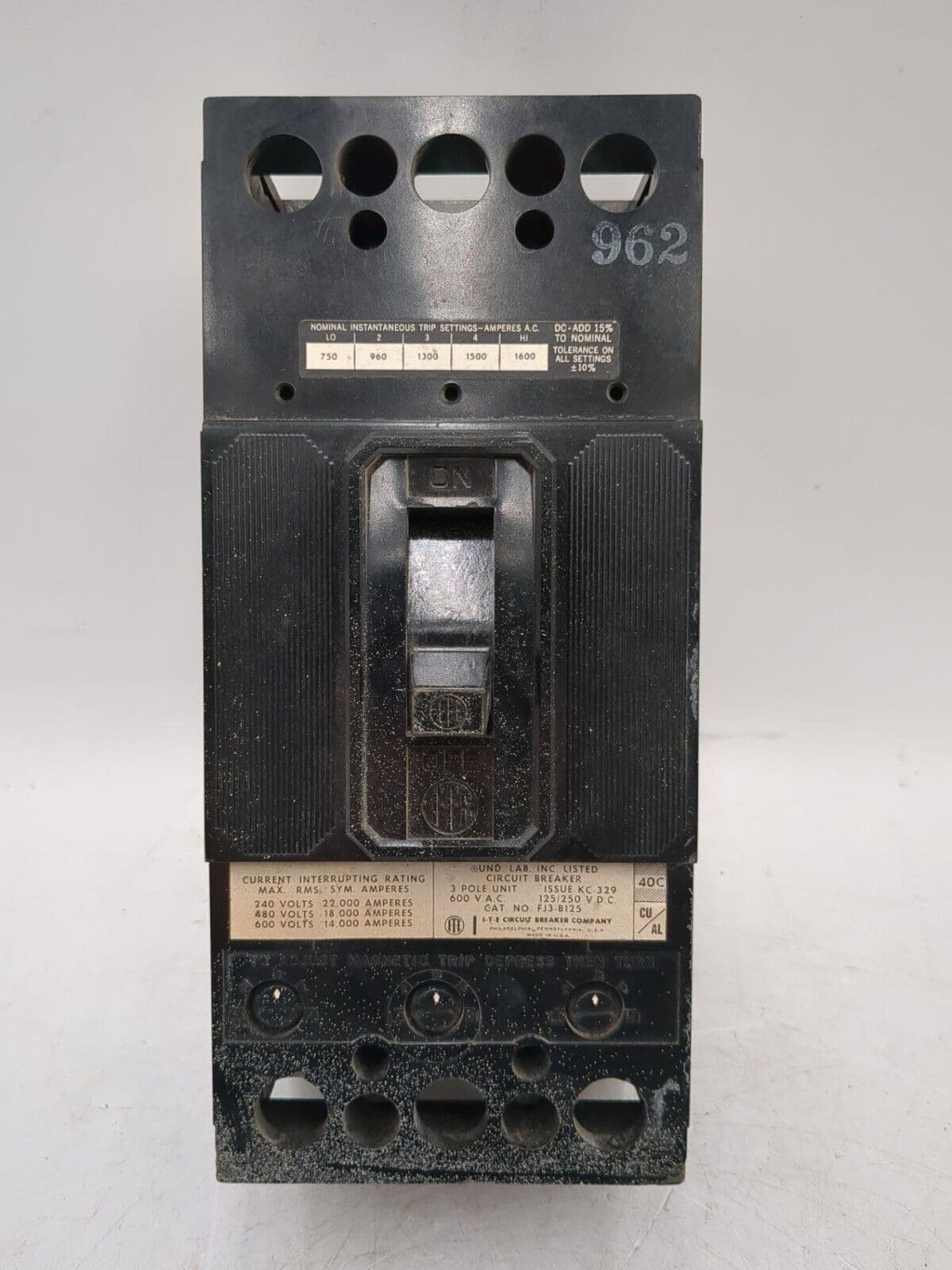 Siemens FJ3-B125 – image 1