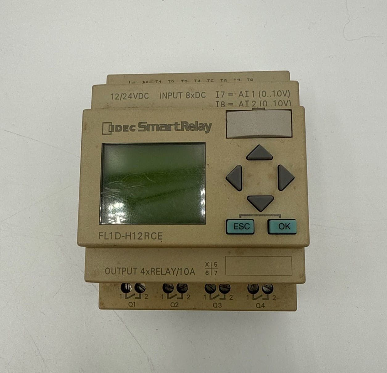 Idec FL1D-H12RCE PLC SmartRelay Base Module 12/24V DC 8 In 4 Out – image 1