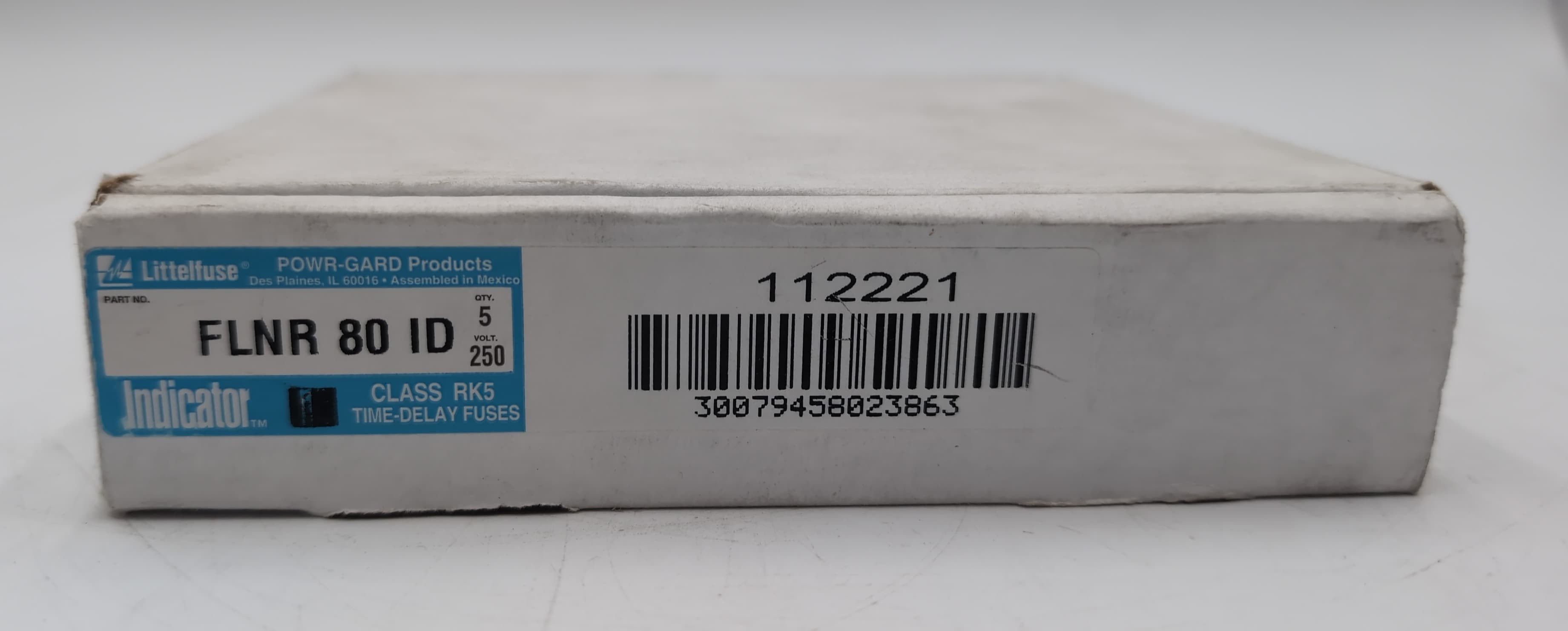 Littelfuse FLNR080ID Class RK5 Fuse 80A 250V Time-Delay Indicator FLNR 80 ID NEW