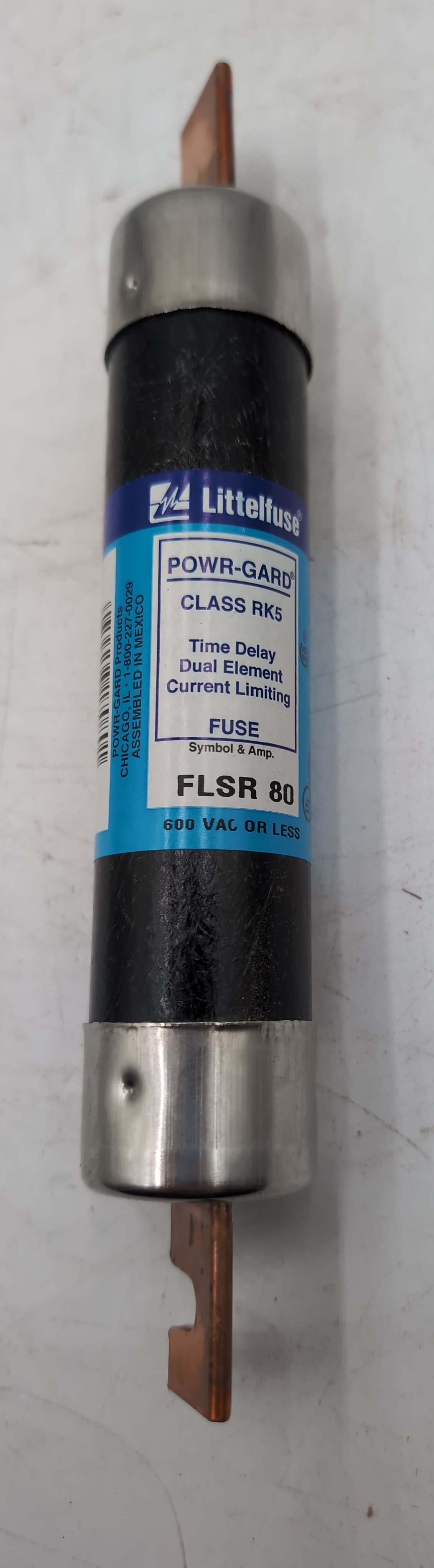Littelfuse FLSR 80 Fuse 80A 600V Class RK5 Time-Delay Dual-Element