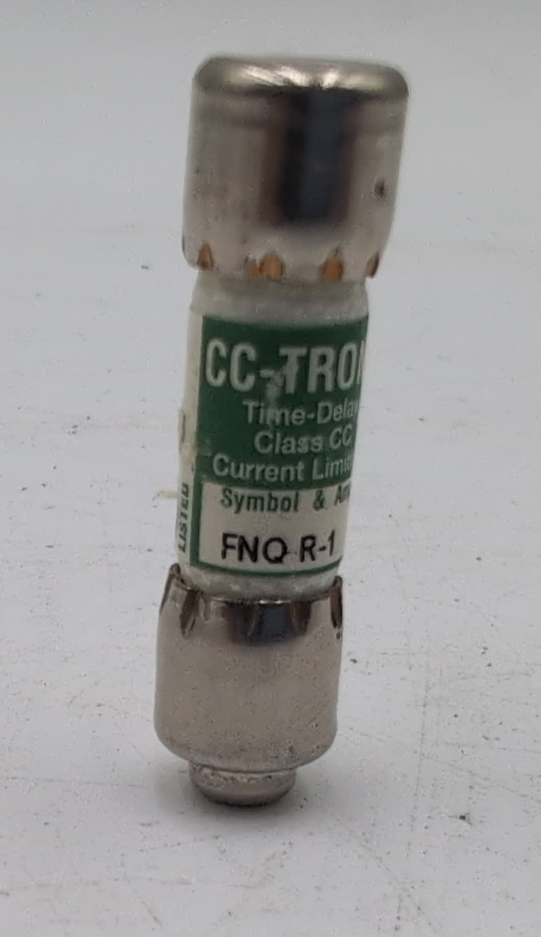 Eaton Bussmann FNQ-R-1 Fuse 1A 600V Class CC Time-Delay Current Limiting – image 1