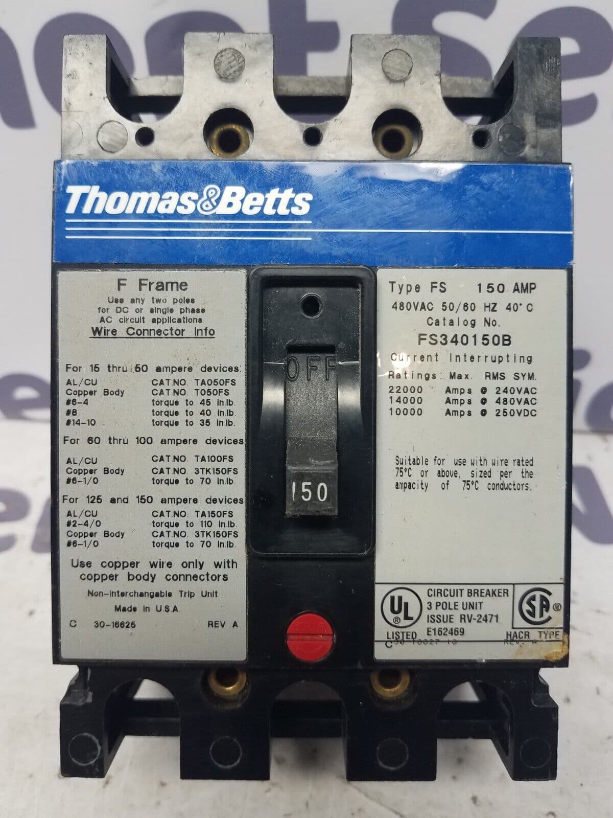 Thomas & Betts FS340150B – image 1