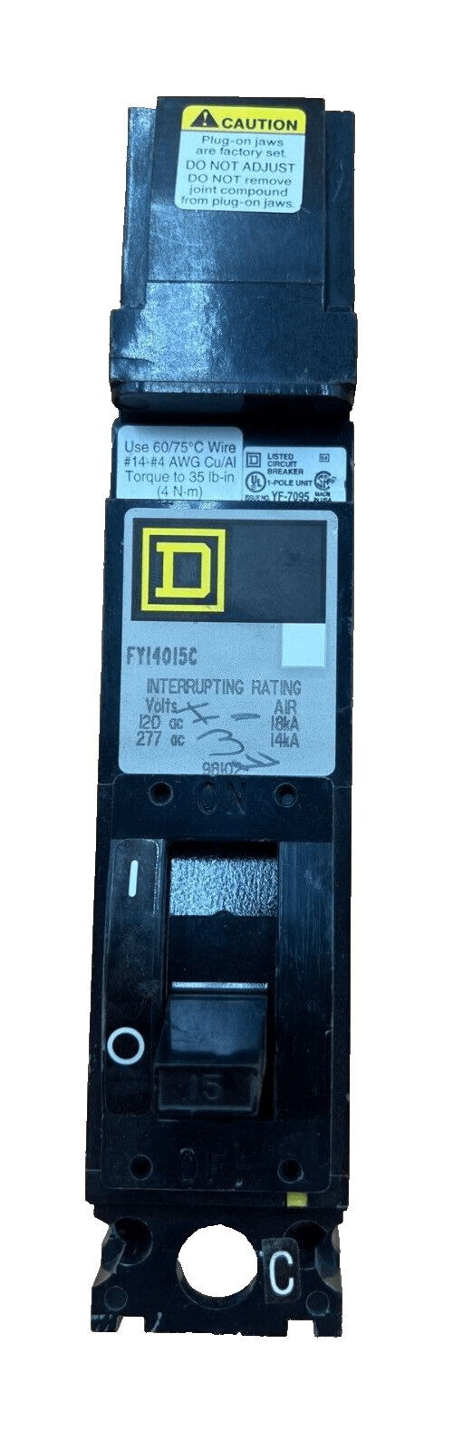 Square D SQD FY14015C – image 1