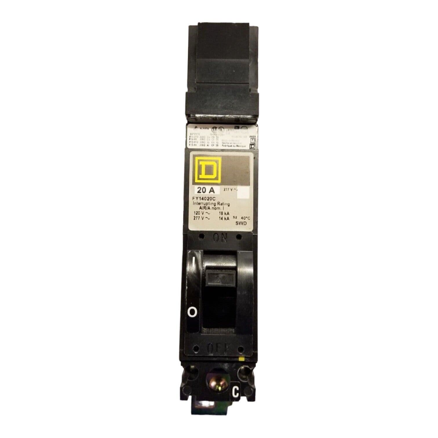 Square D FY14020C – image 1