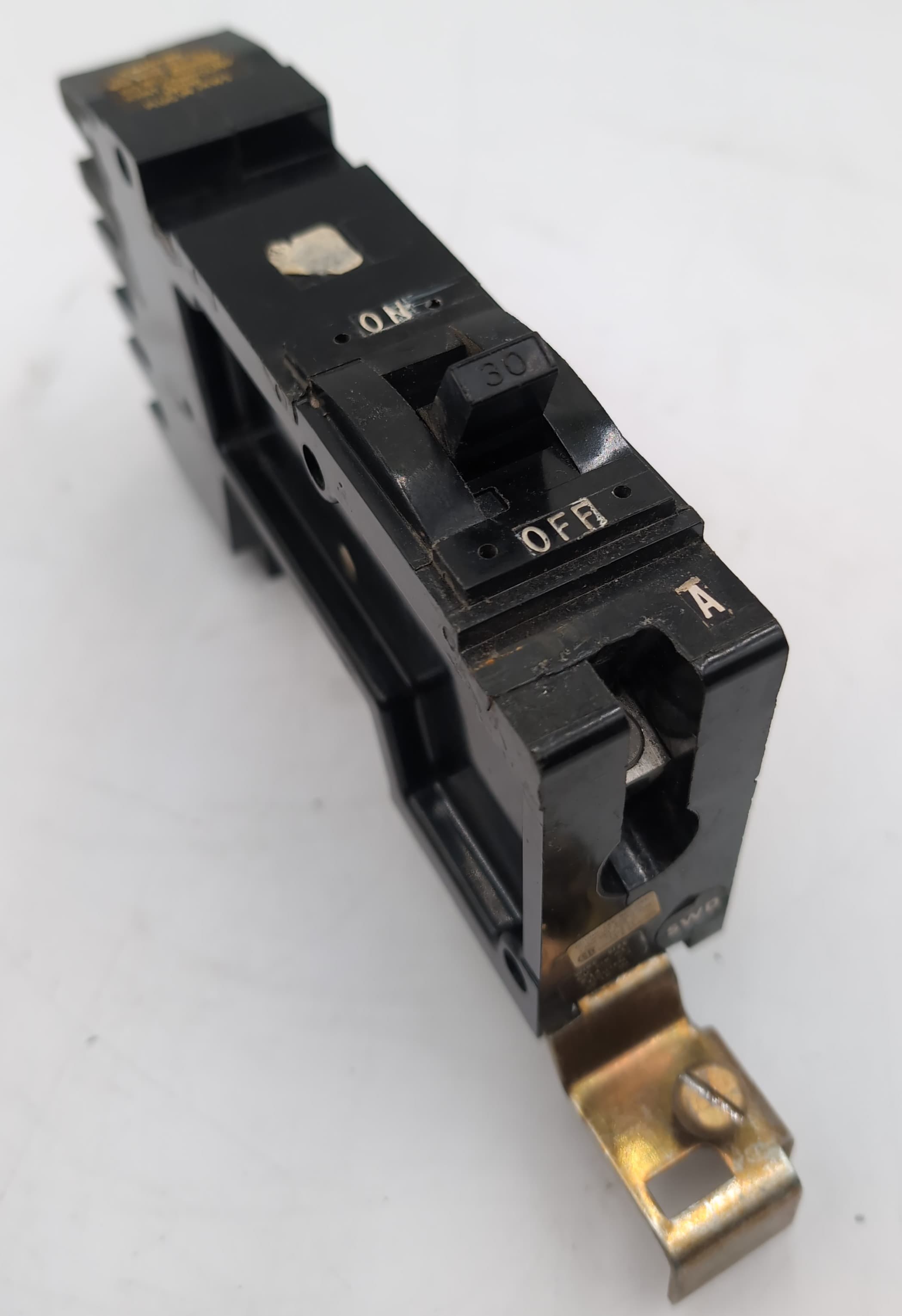 Square D FY14030A I-Line Circuit Breaker 1-Pole 30A 277V Phase A F-Frame USED