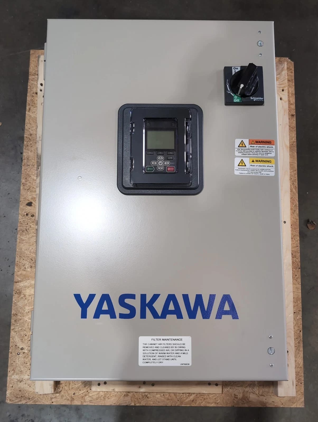 Yaskawa GA800 GA80U4018ABM 10HP 380-480V 3PH Variable Frequency Drive VFD New