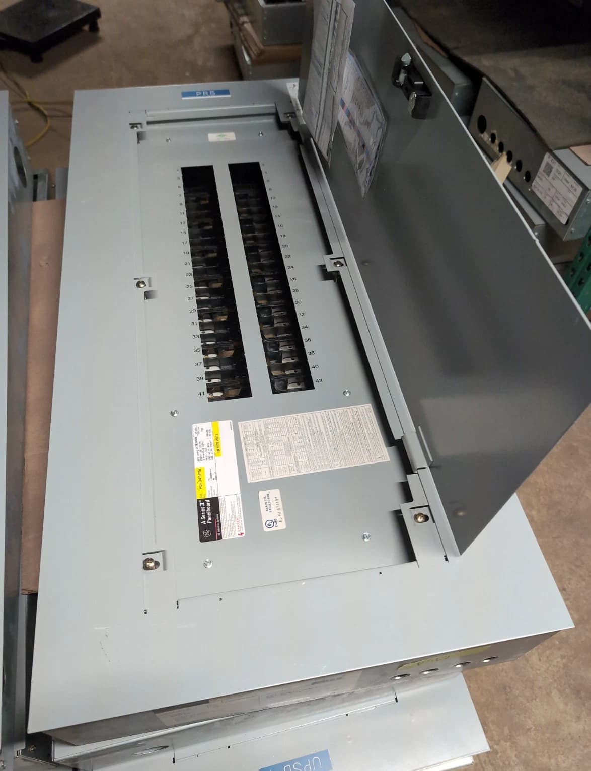 GE AQF3422MB Panelboard 225A 208Y/120V 3PH 42 Cir Main Lug MLO Panel AB43B – image 1