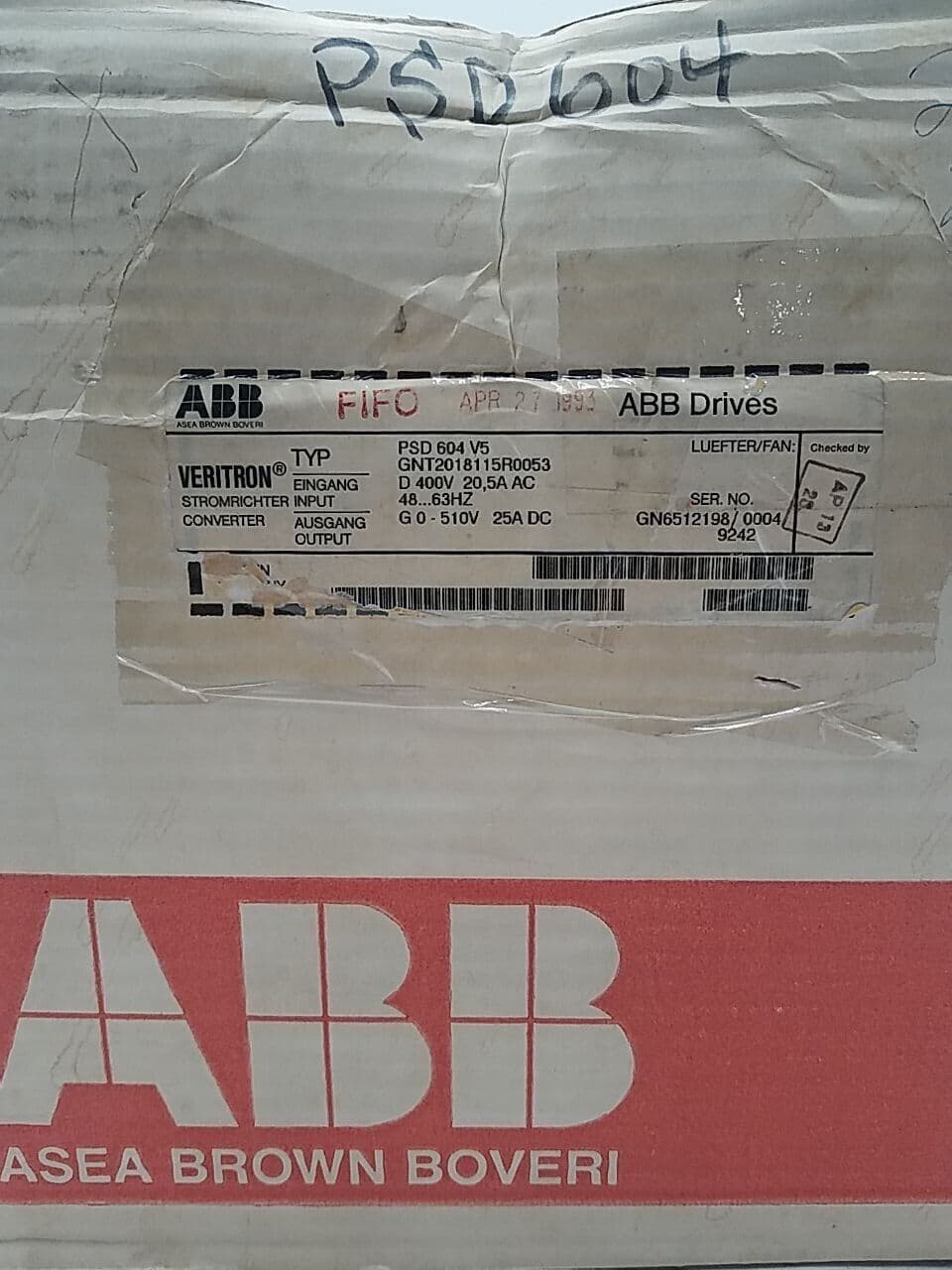 ABB GNT2018115R0053 – image 1