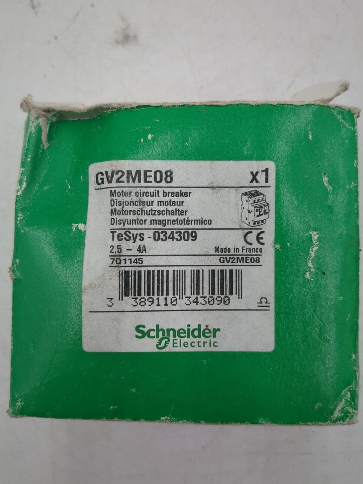 Square D GV2ME08 – image 1