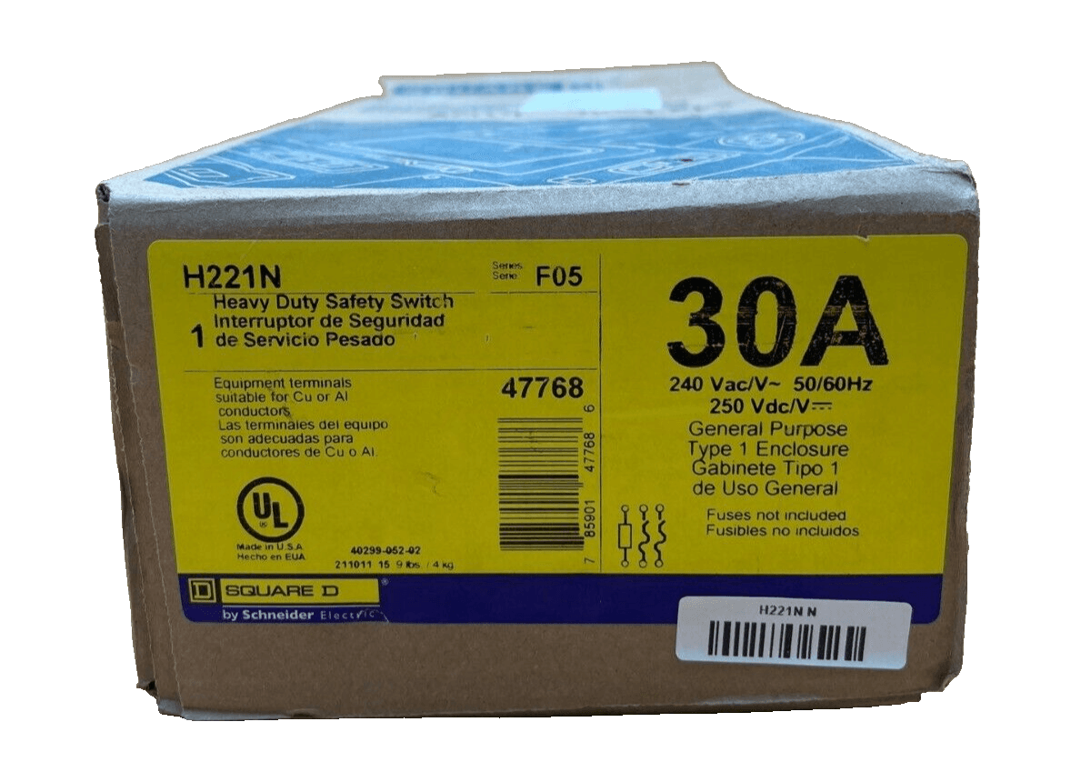 Square D H221N – image 1