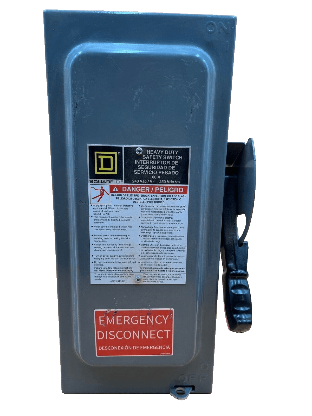 Square D H222N – image 1