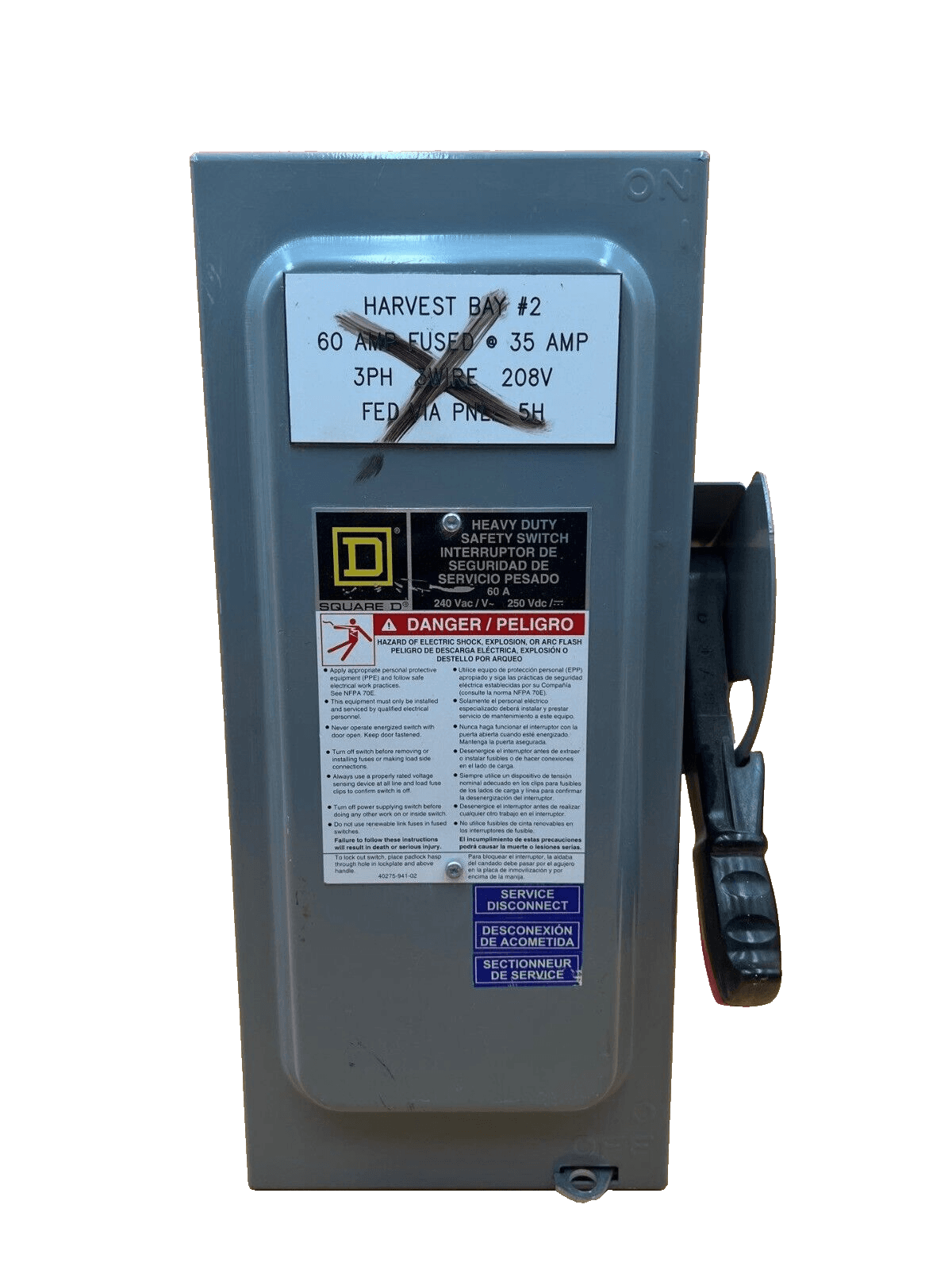 Square D H322N – image 1