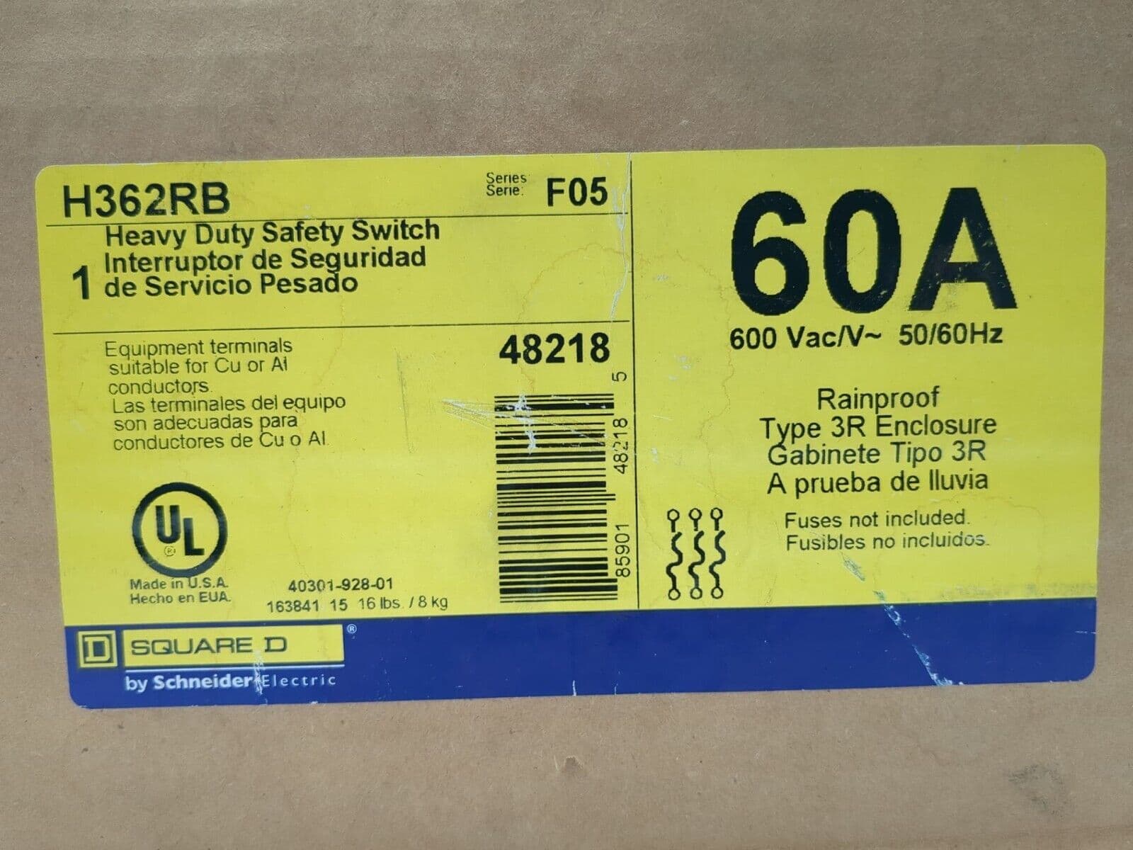 Square D H362RB – image 1