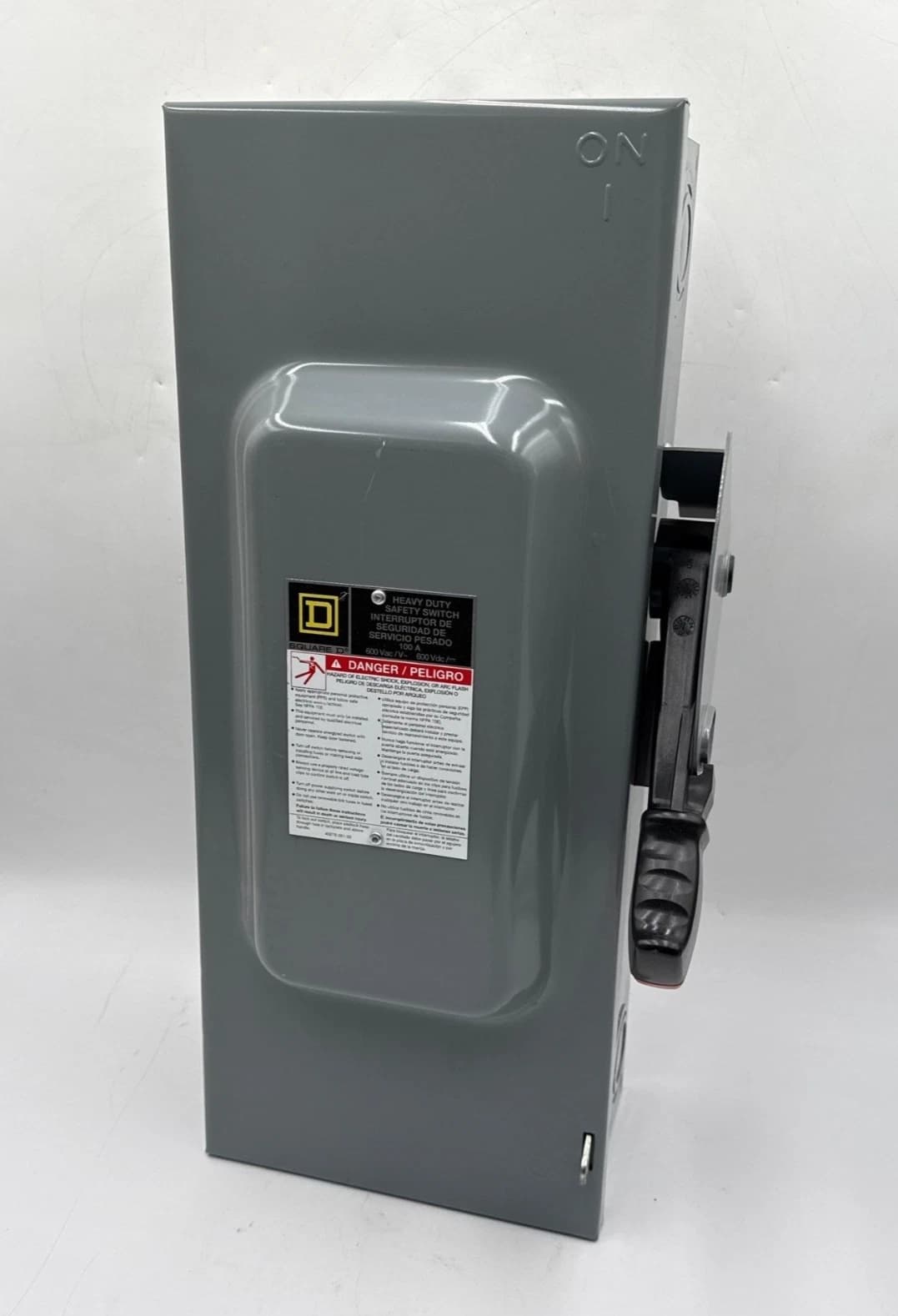 Square D H363N Safety Disconnect Switch 100A 3P 600V Type 1 Indoor 100 Amp Used – image 1