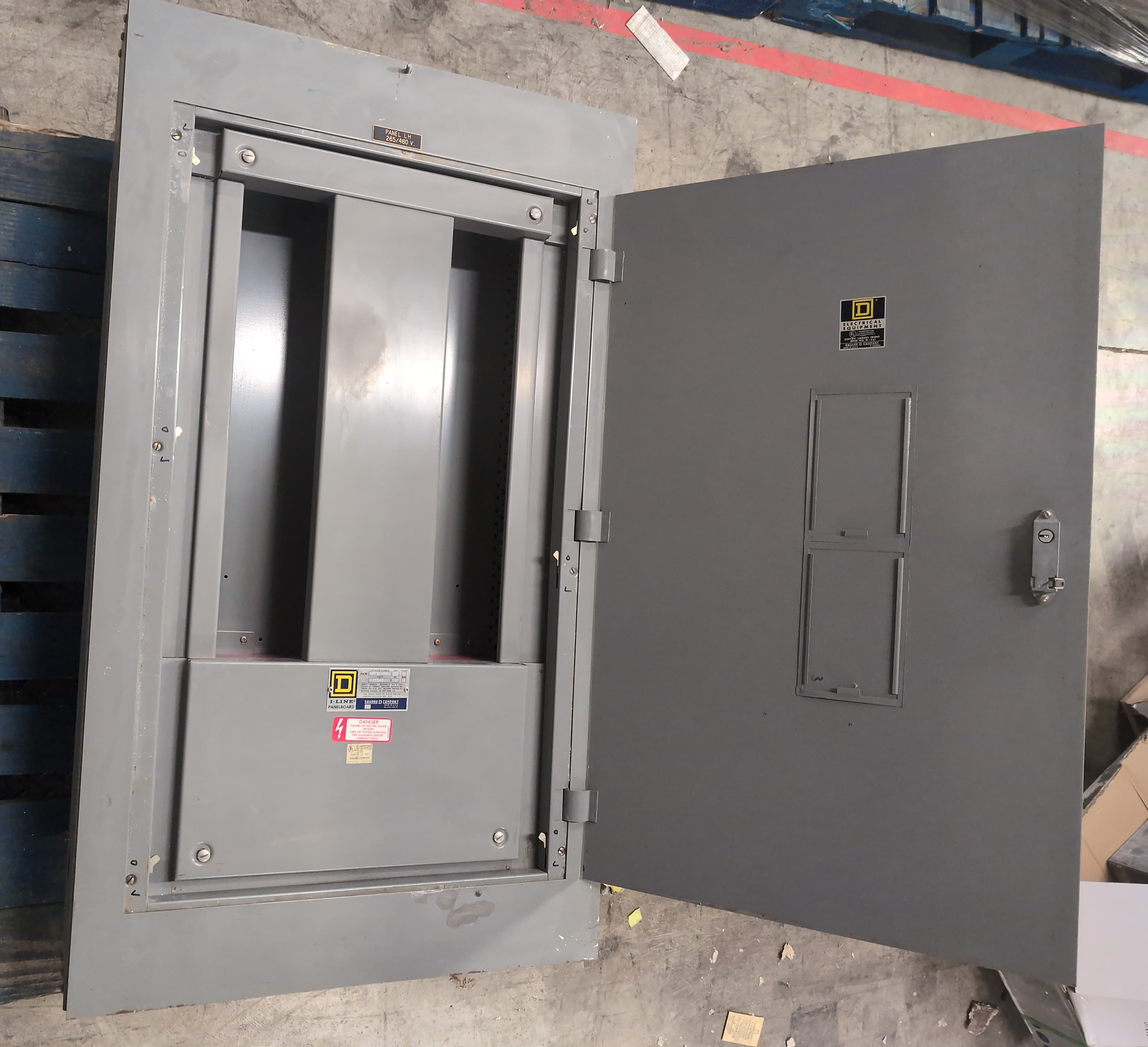 Square D HCN I-Line Panelboard 100A 277/480V 3PH 4W MLO Panel 100 Amp 30 Cir