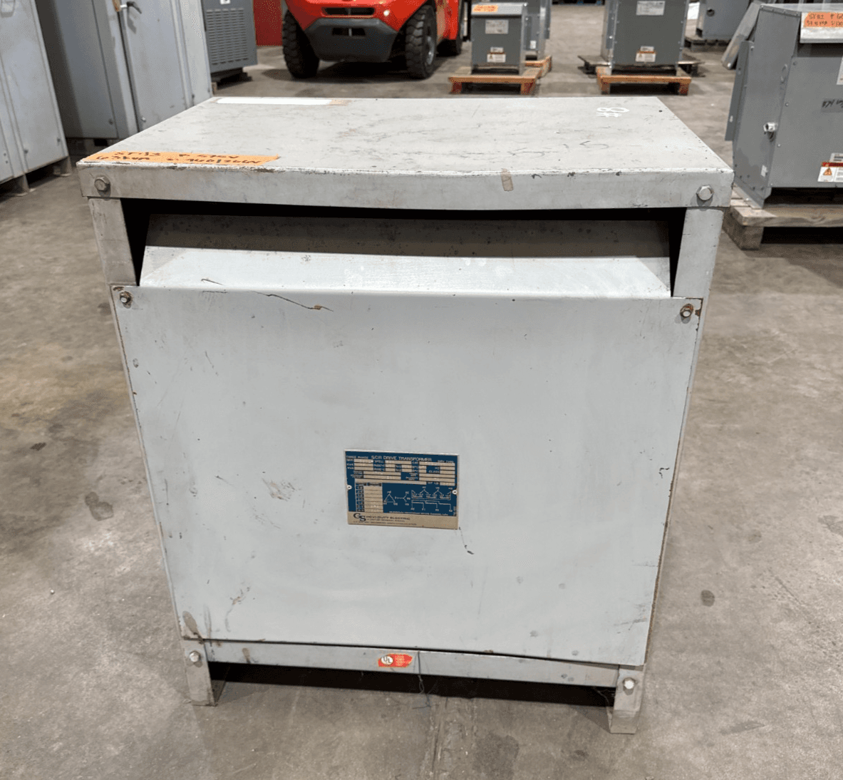 63KVA Hevi Duty DT621H63 Transformer Pri 575V Sec 460/266V 3PH Indoor Encl – image 1