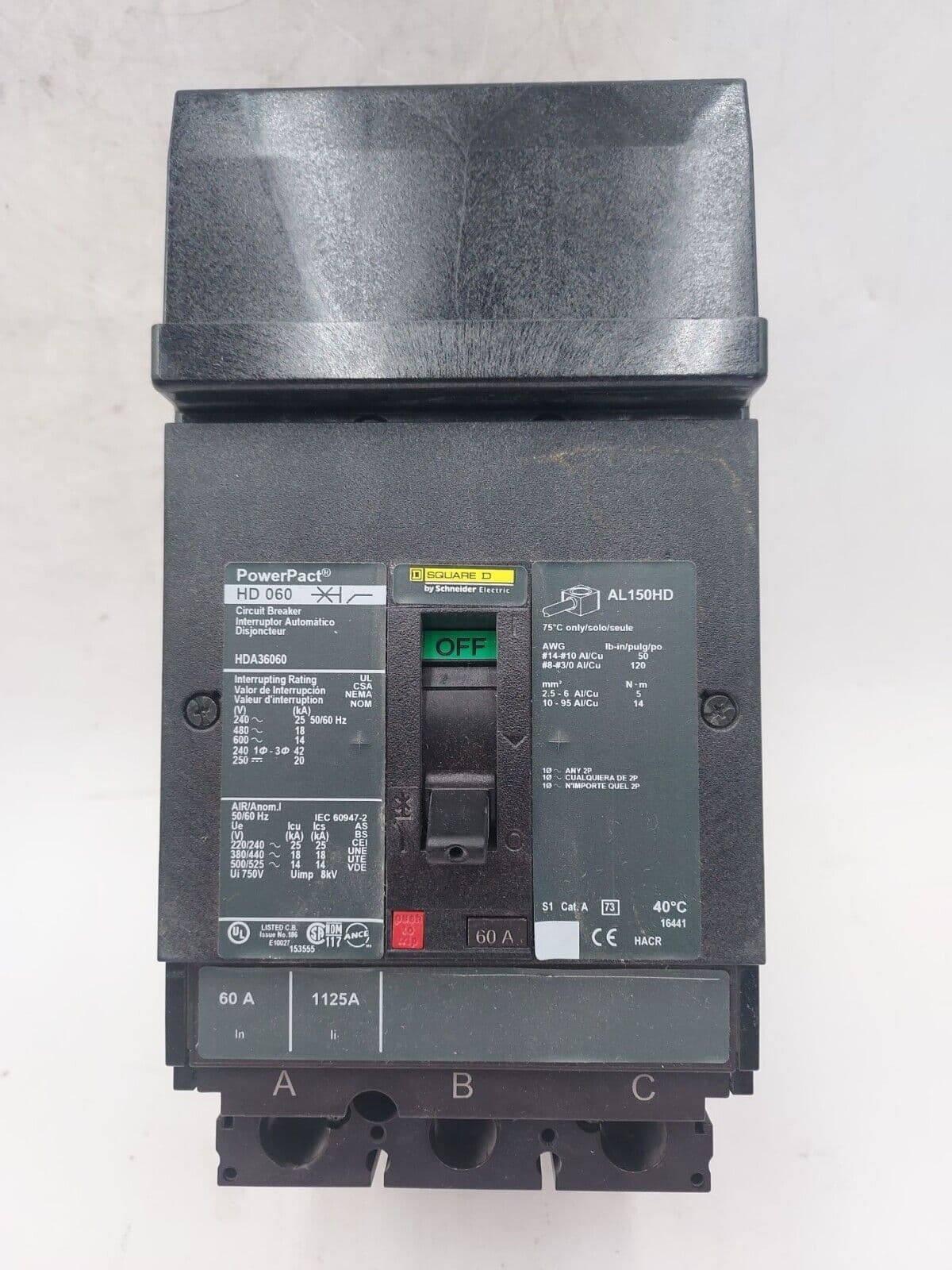 Square D HDA36060 – image 1