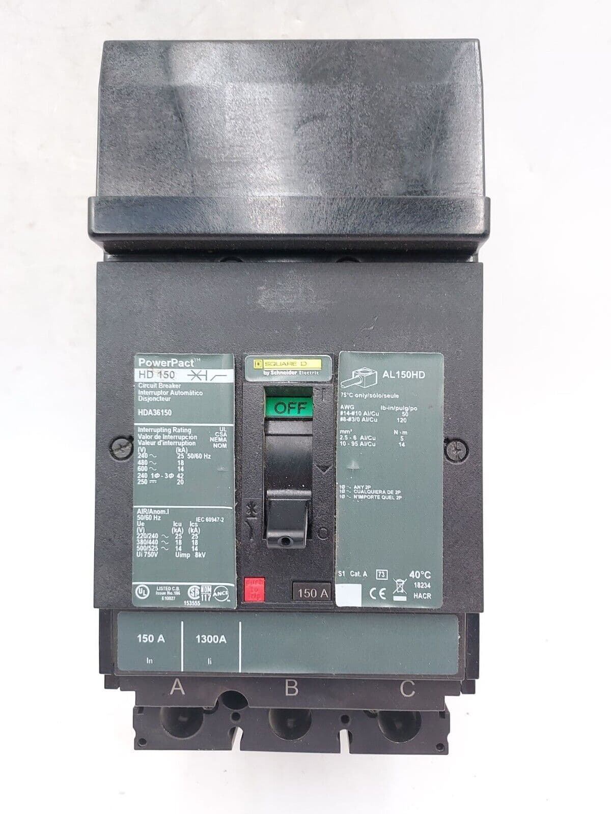 Square D HDA36150 – image 1