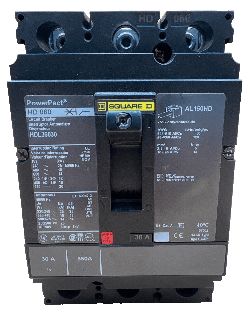 Square D HDL-36030 – image 1