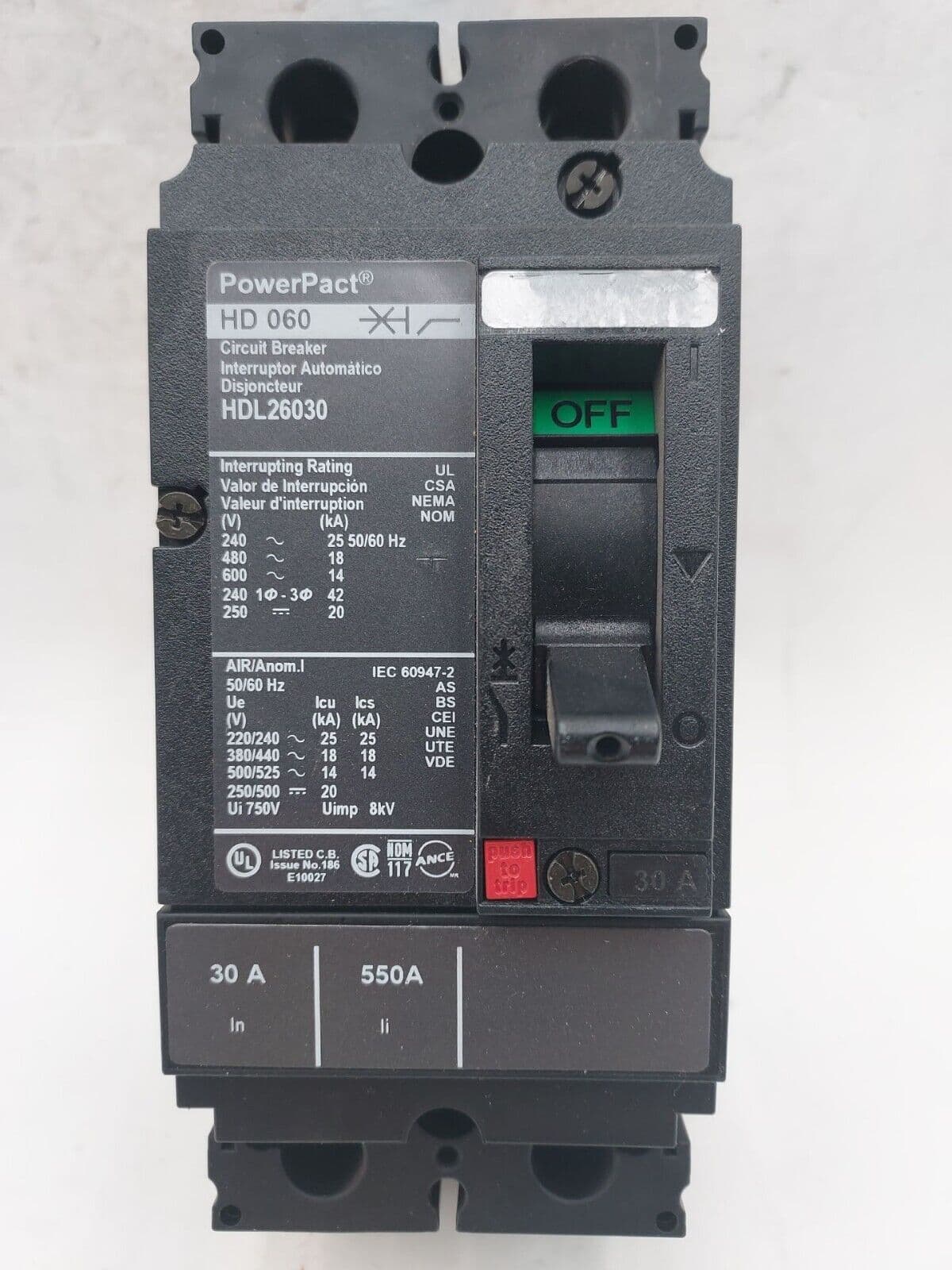 Square D HDL26030 – image 1