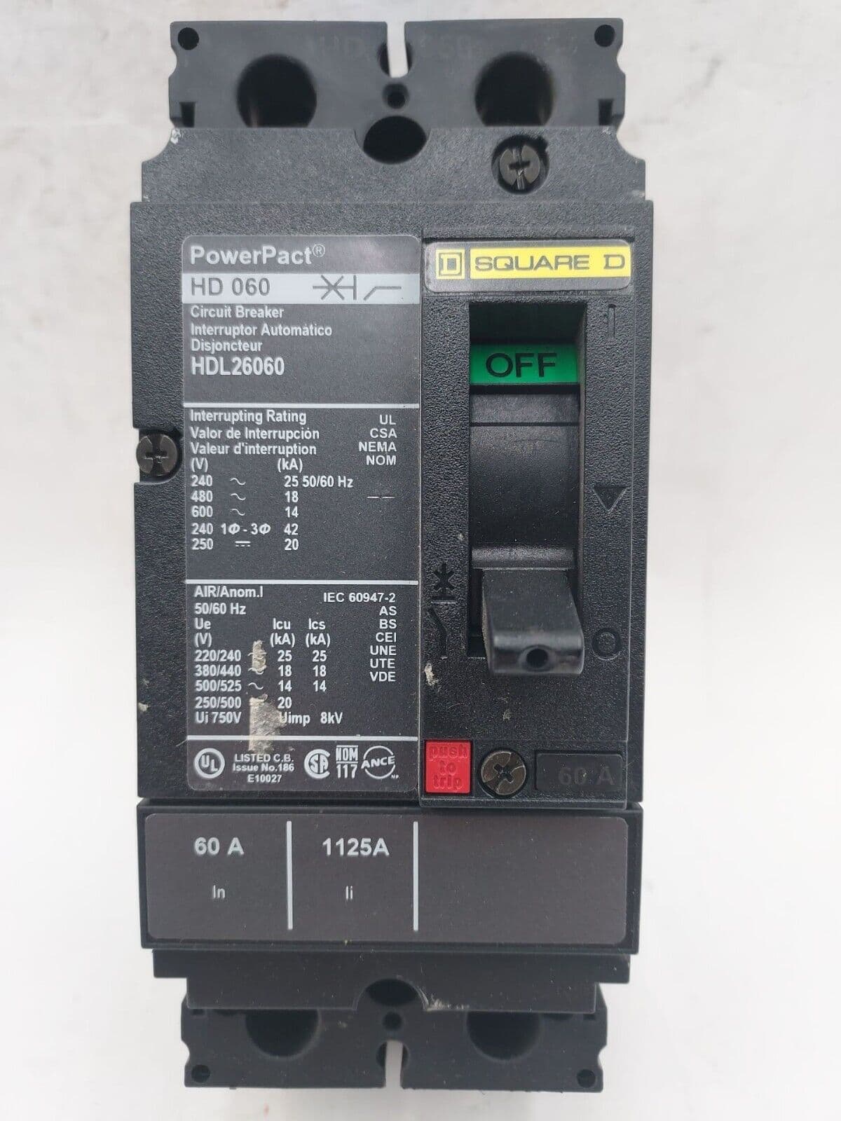 Square D HDL26060 – image 1