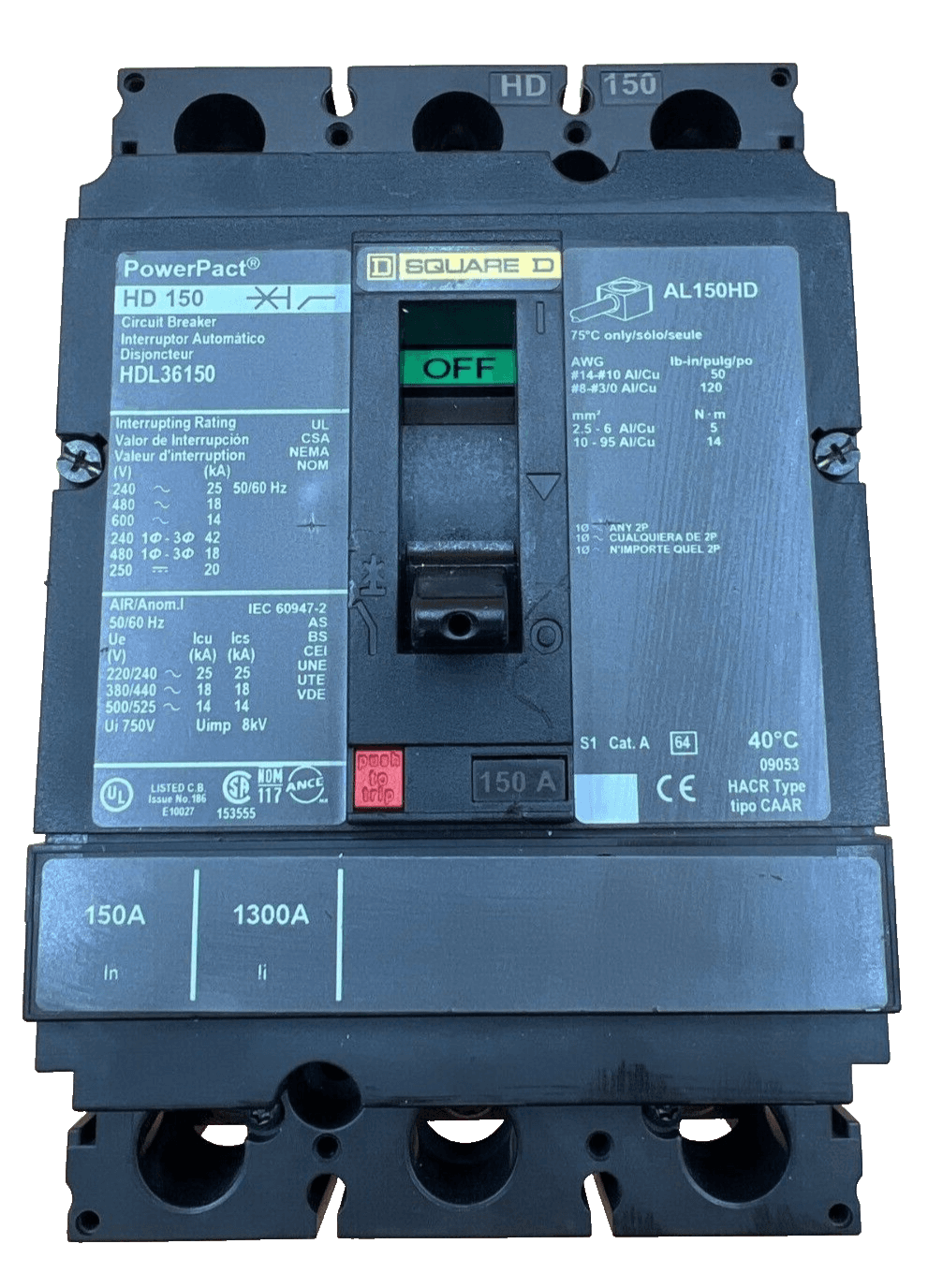 Square D HDL36150 – image 1