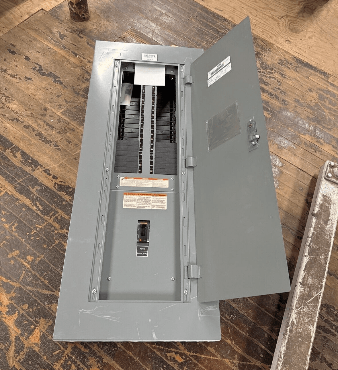 Square D NF Panelboard 100A 480V 3PH 3W Indoor Encl 42 Circuit MCB P431 – image 1