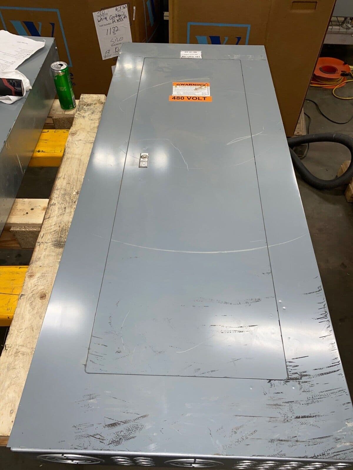 Square D NF Panelboard 100A 480V 3PH 3W 42 CIR Main Breaker P444 – image 1