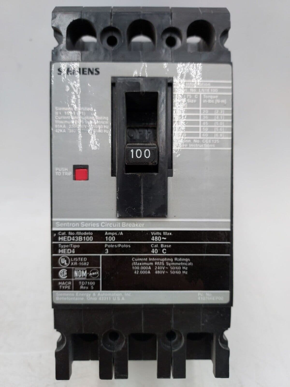 Siemens HED43B100 – image 1