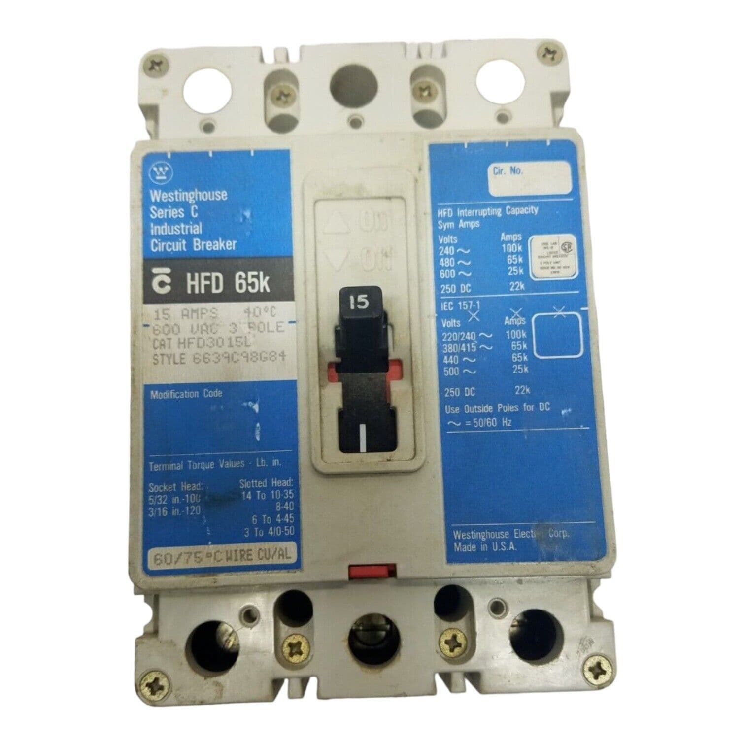 Westinghouse HFD3015L – image 1