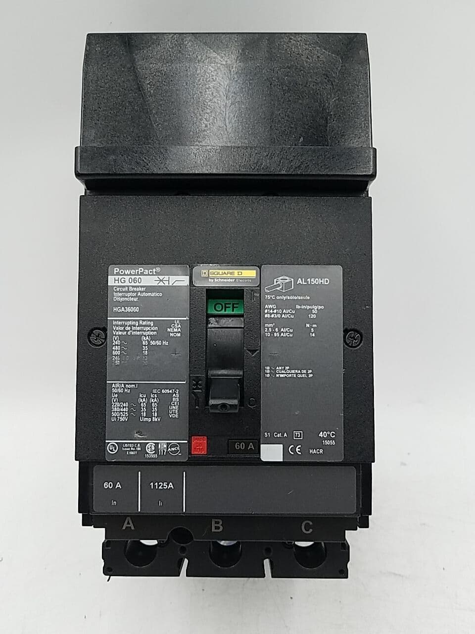 Square D HGA36060 – image 1