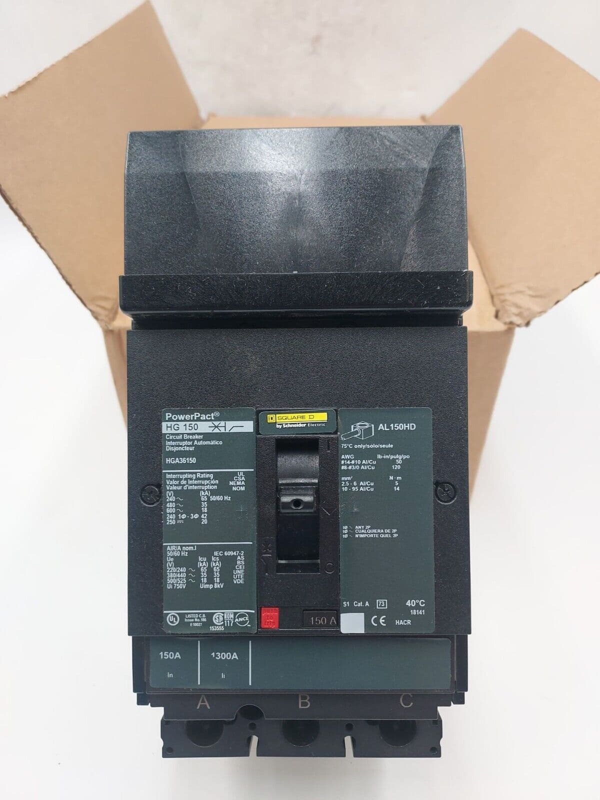 Square D HGA36150