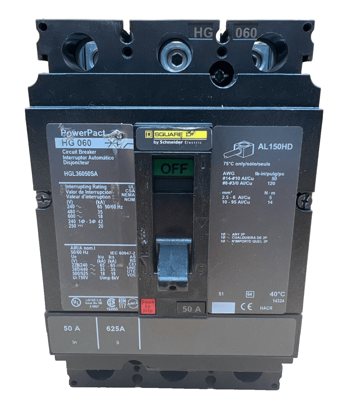 Square D HGL36050SA – image 1