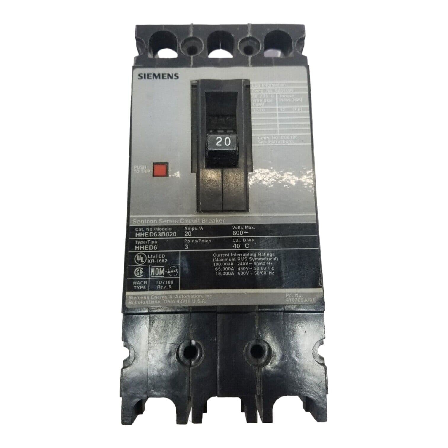 Siemens HHED63B020 – image 1