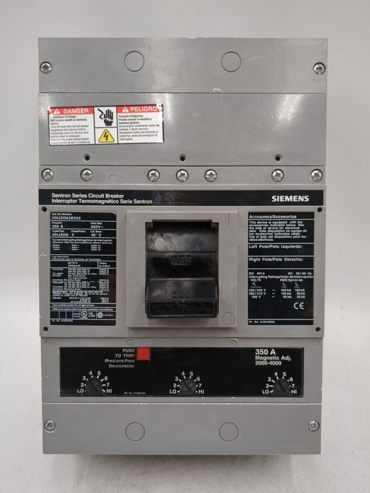 Siemens HHJXD63B350 – image 1