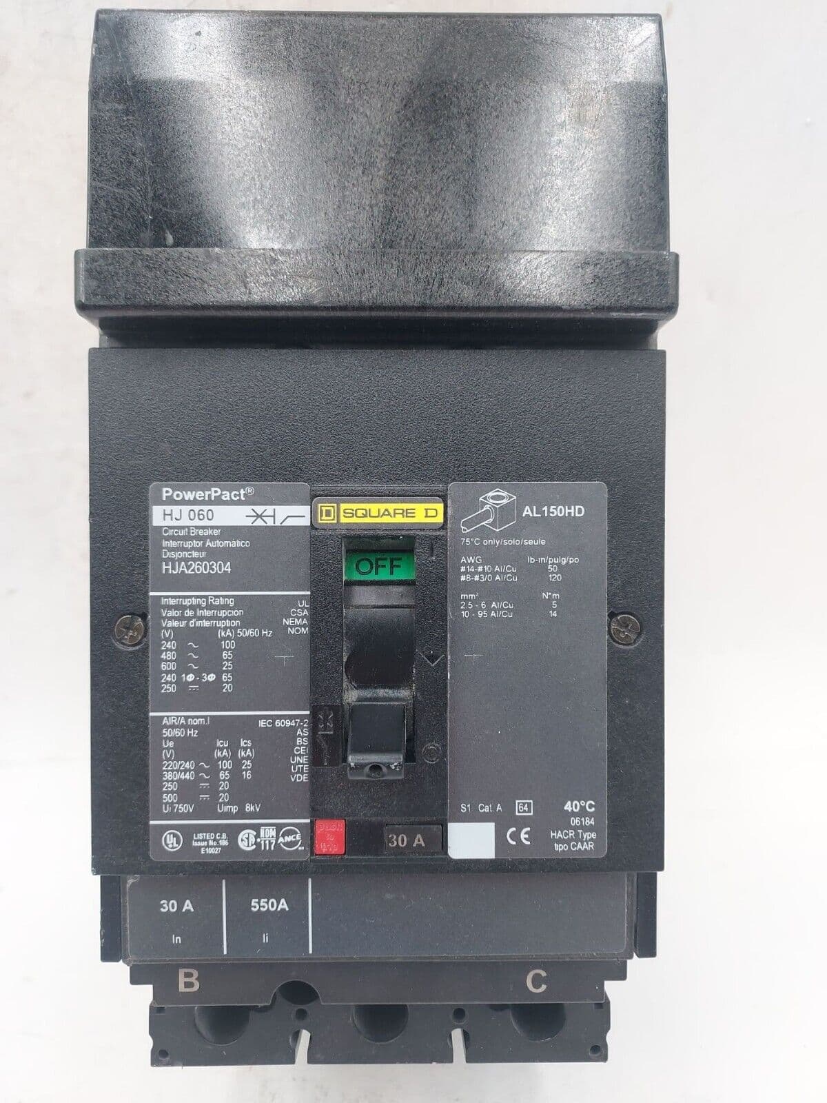 Square D HJA260304 – image 1