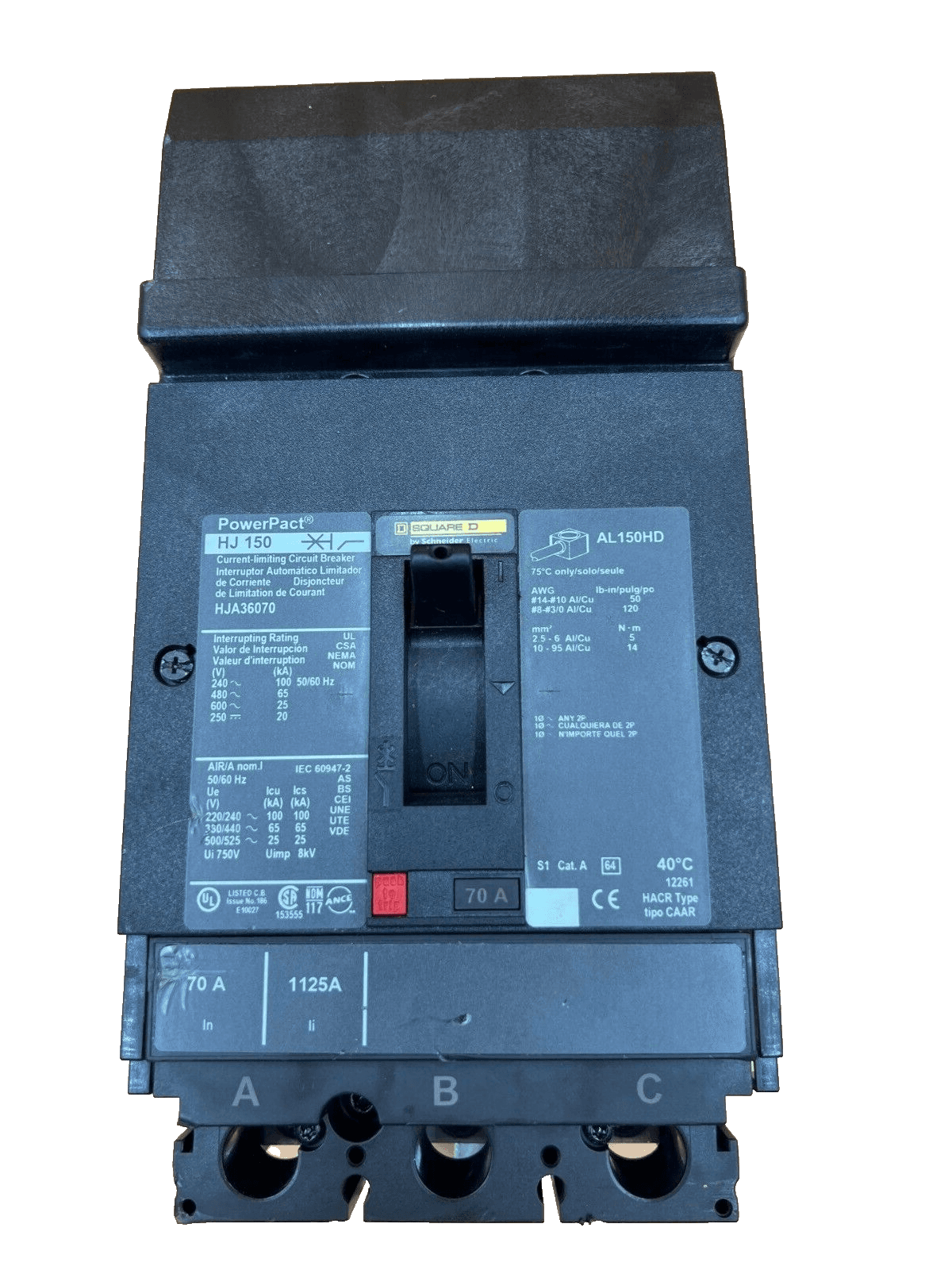 Square D HJA36070 – image 1