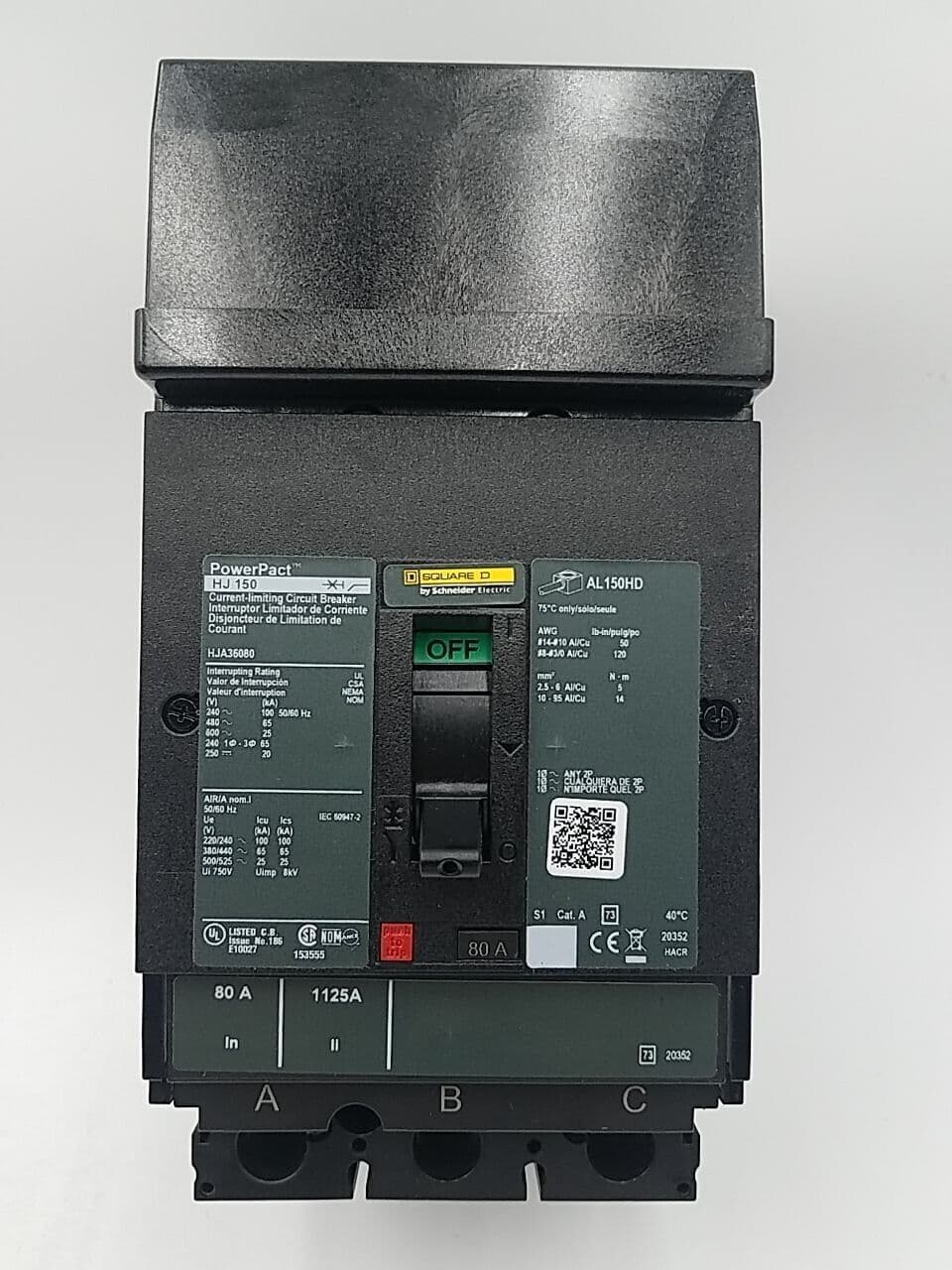 Square D HJA36080 – image 1