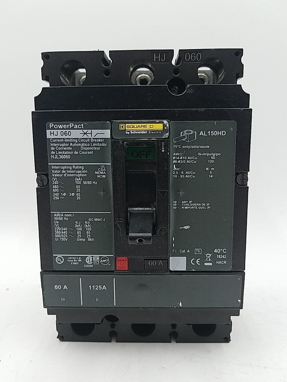 Square D HJL36060 – image 1